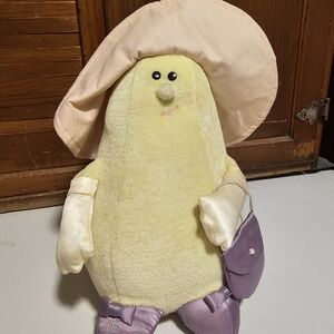Avon Somersaults Miss Pear Stuffed Animal Vintage Like New